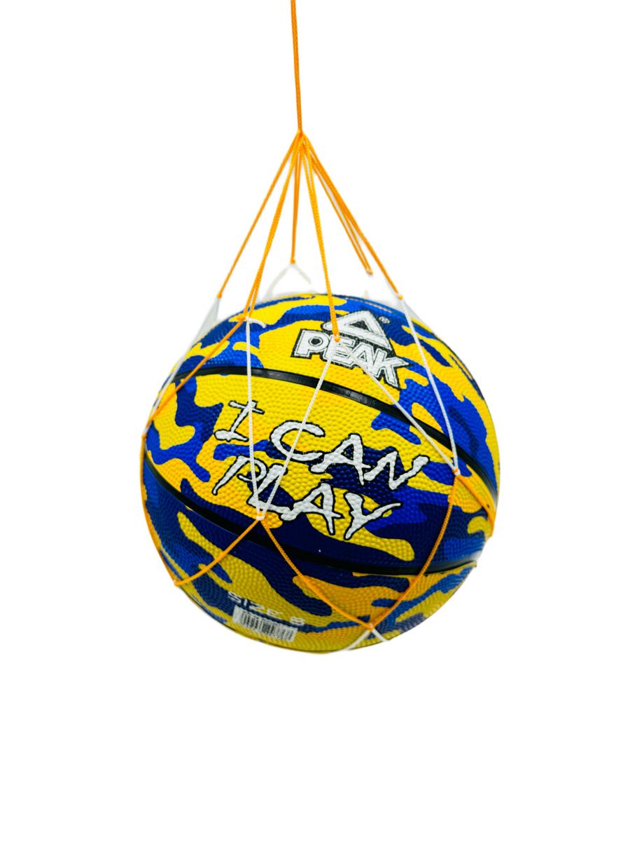 Баскетбольный мяч PEAK (QW39011, Blue/Yellow)