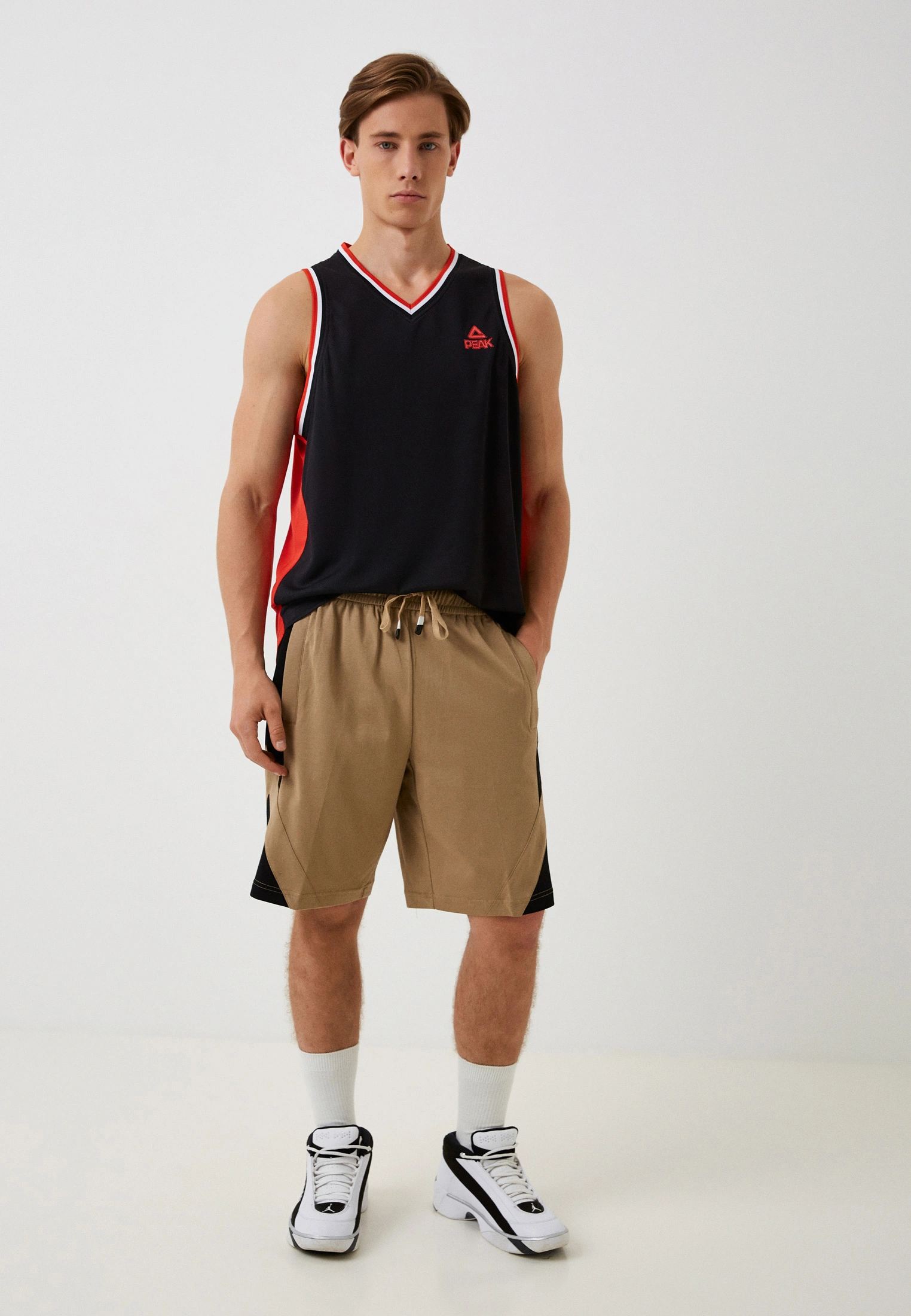 Баскетбольные шорты PEAK (FW3232461, Dk.Brown)